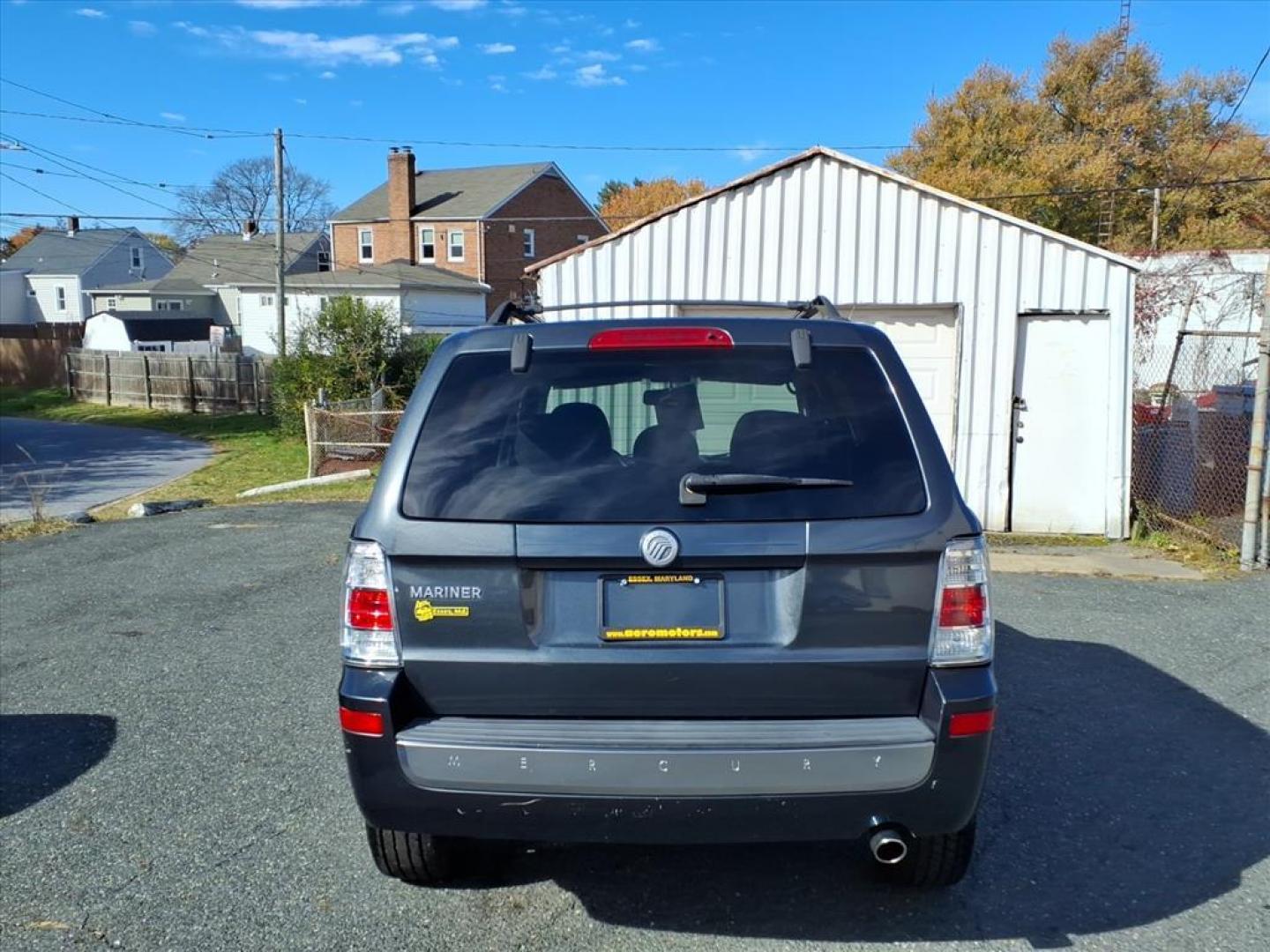 2009 Sterling Gray Clearcoat Metallic Mercury Mariner I4 (4M2CU81749K) with an 2.5L Duratec 2.5L I4 171hp 171ft. lbs. Sequential-Port F.I. engine, 6-Speed Automatic transmission, located at 50 Eastern Blvd., Essex, MD, 21221, (410) 686-3444, 39.304367, -76.484947 - Photo#2
