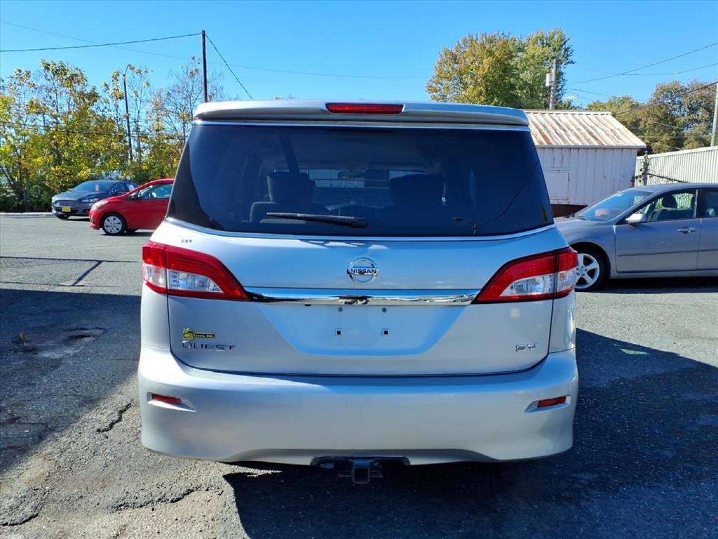 2014 Brilliant Silver Nissan Quest 3.5 SV (JN8AE2KP3E9) with an 3.5L 3.5L V6 260hp 240ft. lbs. Fuel Injected engine, CVT transmission, located at 50 Eastern Blvd., Essex, MD, 21221, (410) 686-3444, 39.304367, -76.484947 - Photo#3