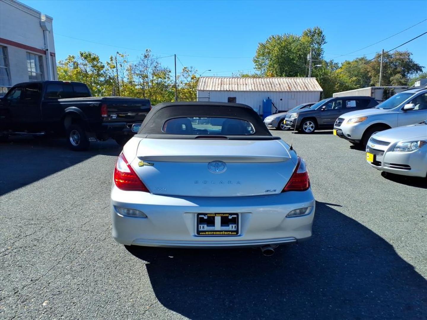2007 Titanium Metallic Toyota Camry Solara SLE V6 (4T1FA38P37U) with an 3.3L 6 Cylinder Fuel Injected engine, Automatic transmission, located at 50 Eastern Blvd., Essex, MD, 21221, (410) 686-3444, 39.304367, -76.484947 - Photo#3