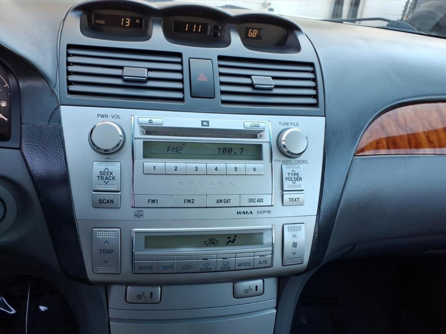 2007 Titanium Metallic Toyota Camry Solara SLE V6 (4T1FA38P37U) with an 3.3L 6 Cylinder Fuel Injected engine, Automatic transmission, located at 50 Eastern Blvd., Essex, MD, 21221, (410) 686-3444, 39.304367, -76.484947 - Photo#14