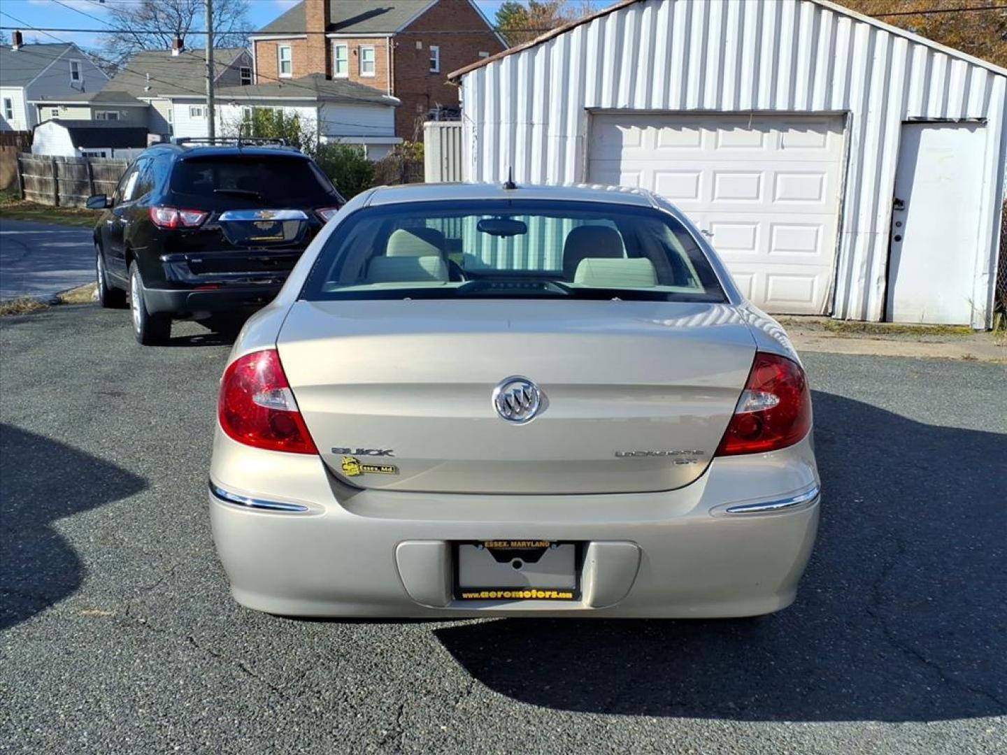 2009 Gold Mist Metallic Buick LaCrosse CX (2G4WC582691) with an 3.8L 6 Cylinder Sequential-Port F.I. engine, V6 AT transmission, located at 50 Eastern Blvd., Essex, MD, 21221, (410) 686-3444, 39.304367, -76.484947 - Photo#3