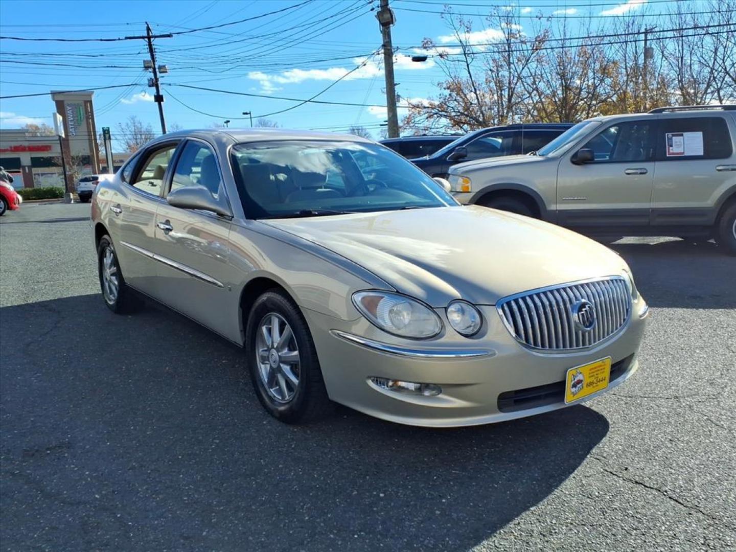 2009 Gold Mist Metallic Buick LaCrosse CX (2G4WC582691) with an 3.8L 6 Cylinder Sequential-Port F.I. engine, V6 AT transmission, located at 50 Eastern Blvd., Essex, MD, 21221, (410) 686-3444, 39.304367, -76.484947 - Photo#6