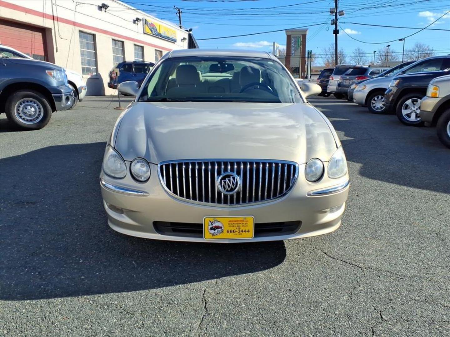 2009 Gold Mist Metallic Buick LaCrosse CX (2G4WC582691) with an 3.8L 6 Cylinder Sequential-Port F.I. engine, V6 AT transmission, located at 50 Eastern Blvd., Essex, MD, 21221, (410) 686-3444, 39.304367, -76.484947 - Photo#7