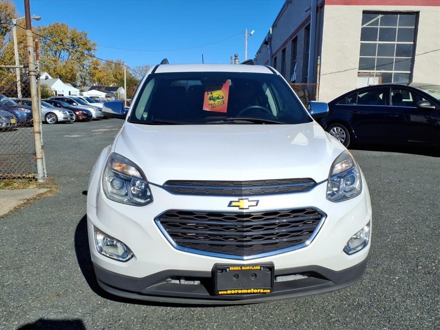 2016 Summit White Chevrolet Equinox LTZ (2GNFLGE30G6) with an 3.6L 3.6L V6 301hp 272ft. lbs. Fuel Injected engine, 6-Speed Shiftable Automatic transmission, located at 50 Eastern Blvd., Essex, MD, 21221, (410) 686-3444, 39.304367, -76.484947 - Photo#8