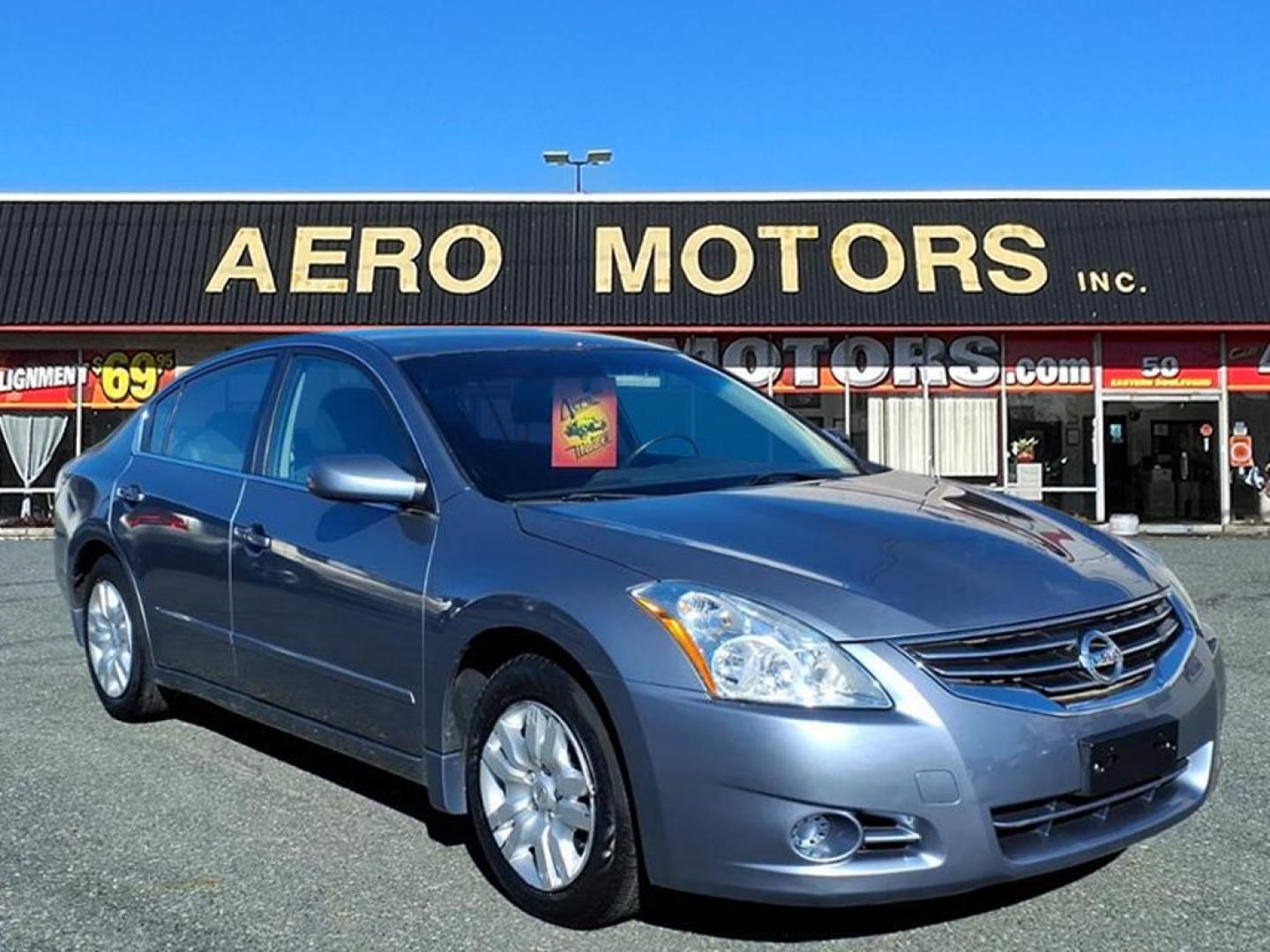 2010 Ocean Gray Nissan Altima 2.5 S (1N4AL2AP0AN) with an 2.5L 2.5L I4 175hp 180ft. lbs. Sequential Fuel Injection engine, CVT transmission, located at 50 Eastern Blvd., Essex, MD, 21221, (410) 686-3444, 39.304367, -76.484947 - Photo#0