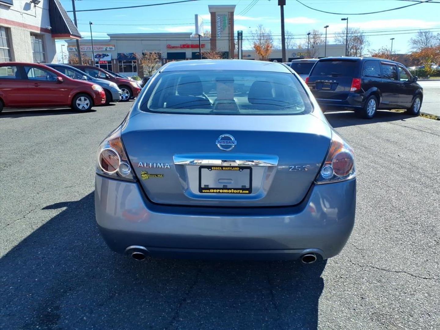 2010 Ocean Gray Nissan Altima 2.5 S (1N4AL2AP0AN) with an 2.5L 2.5L I4 175hp 180ft. lbs. Sequential Fuel Injection engine, CVT transmission, located at 50 Eastern Blvd., Essex, MD, 21221, (410) 686-3444, 39.304367, -76.484947 - Photo#3