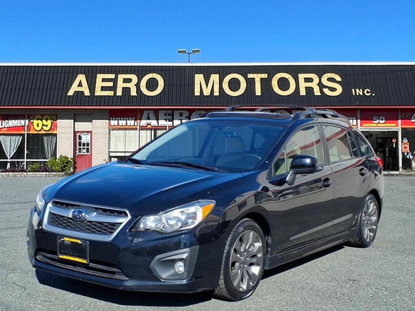 2014 Crystal Black Silica Subaru Impreza 2.0i Sport Limited (JF1GPAS62E8) with an 2.0L 2.0L H4 148hp 145ft. lbs. Sequential-Port F.I. engine, CVT transmission, located at 50 Eastern Blvd., Essex, MD, 21221, (410) 686-3444, 39.304367, -76.484947 - Photo#0