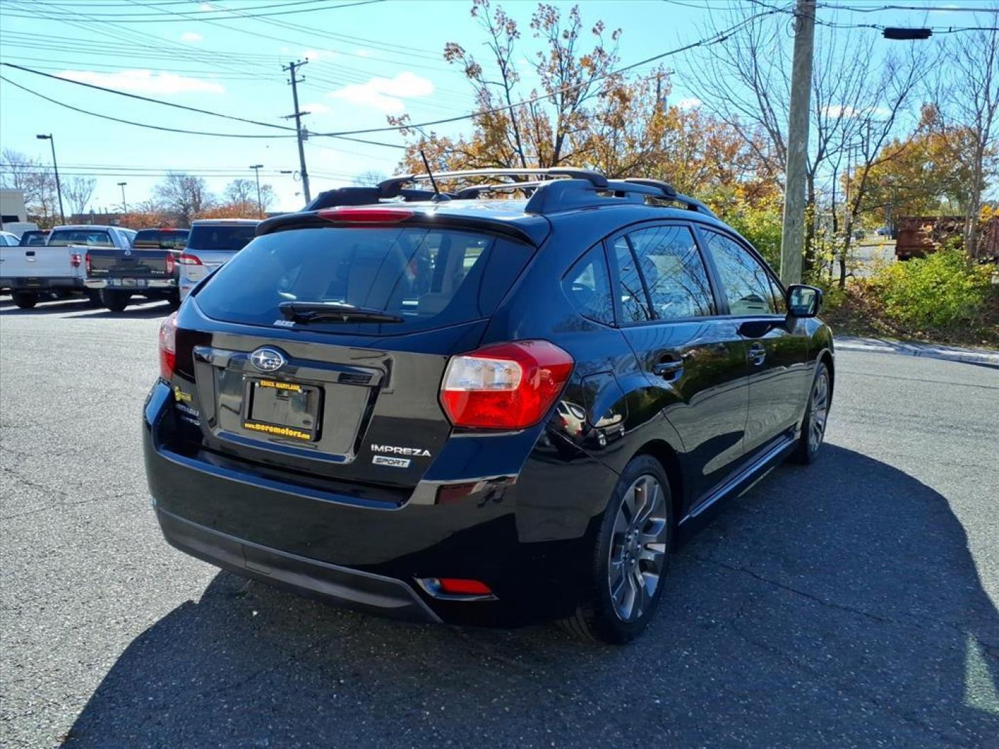 2014 Crystal Black Silica Subaru Impreza 2.0i Sport Limited (JF1GPAS62E8) with an 2.0L 2.0L H4 148hp 145ft. lbs. Sequential-Port F.I. engine, CVT transmission, located at 50 Eastern Blvd., Essex, MD, 21221, (410) 686-3444, 39.304367, -76.484947 - Photo#5