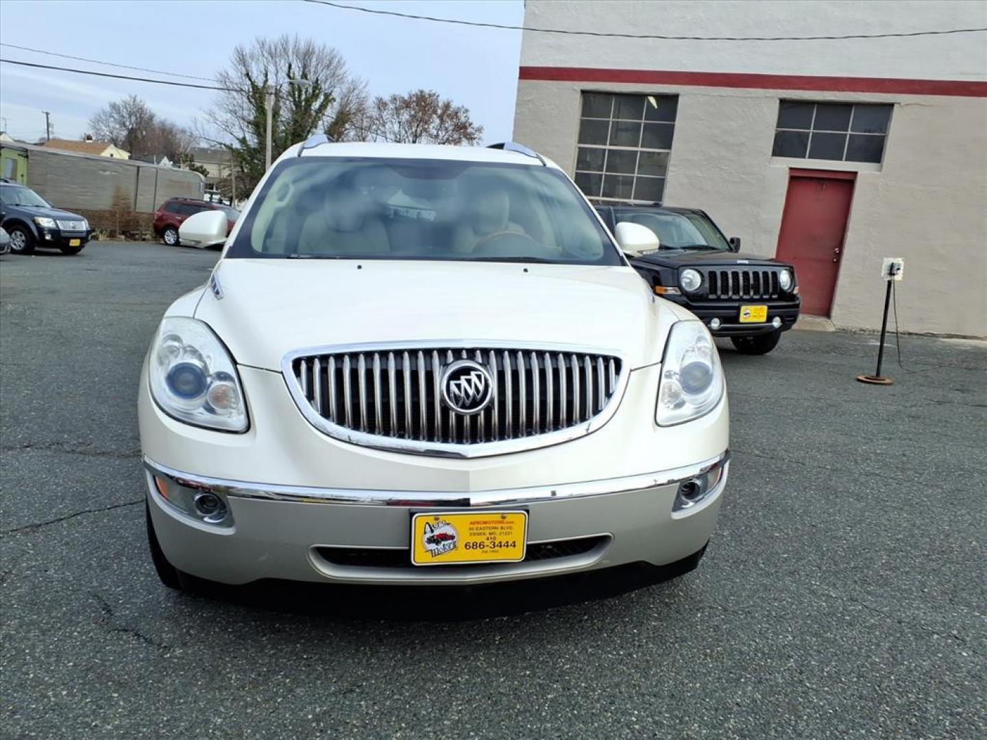 2011 White Diamond Tricoat Buick Enclave CXL-2 (5GAKVCED1BJ) with an 3.6L 6 Cylinder Fuel Injected engine, V6 AT AWD transmission, located at 50 Eastern Blvd., Essex, MD, 21221, (410) 686-3444, 39.304367, -76.484947 - Photo#8