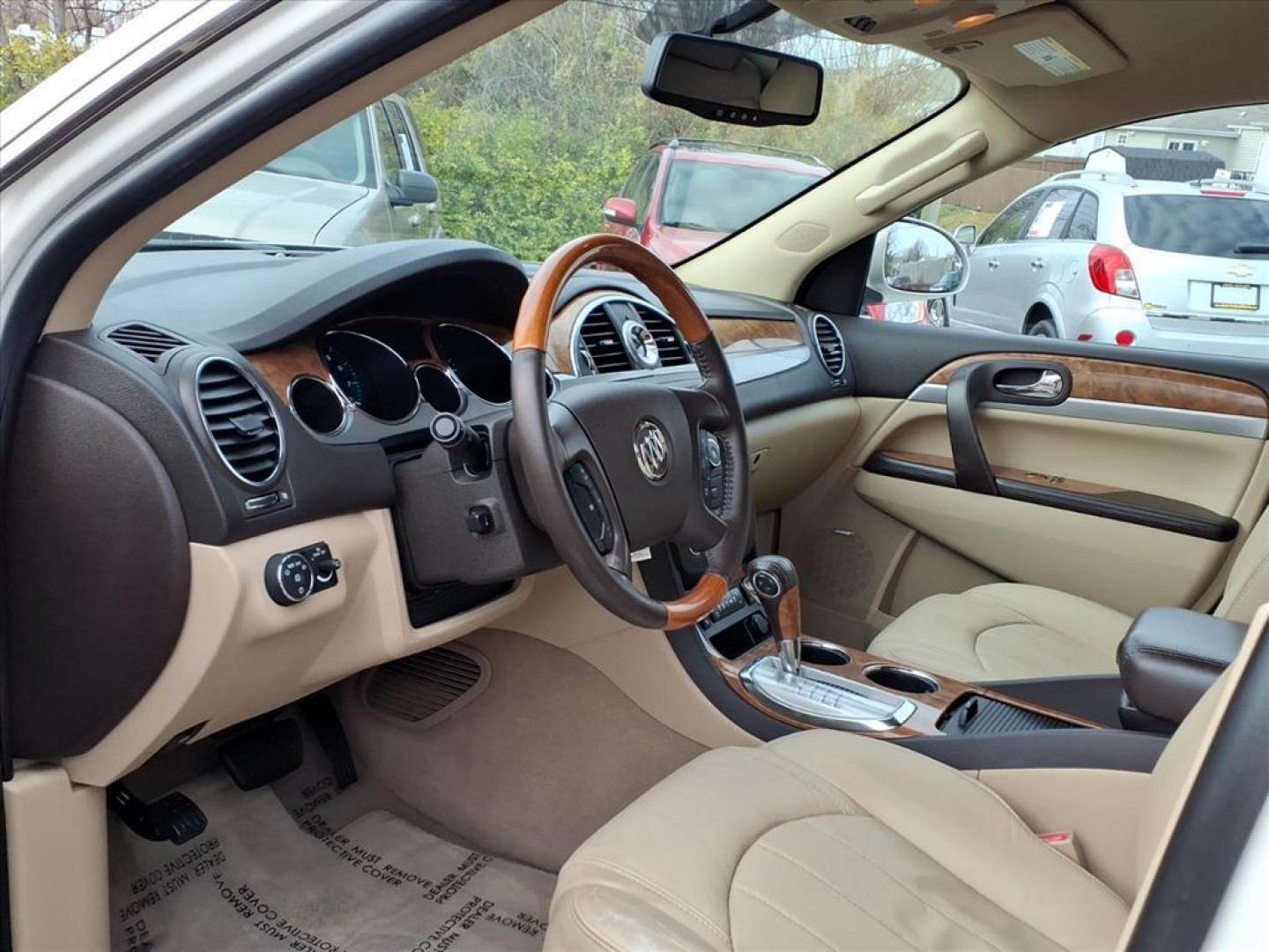 2011 White Diamond Tricoat Buick Enclave CXL-2 (5GAKVCED1BJ) with an 3.6L 6 Cylinder Fuel Injected engine, V6 AT AWD transmission, located at 50 Eastern Blvd., Essex, MD, 21221, (410) 686-3444, 39.304367, -76.484947 - Photo#11