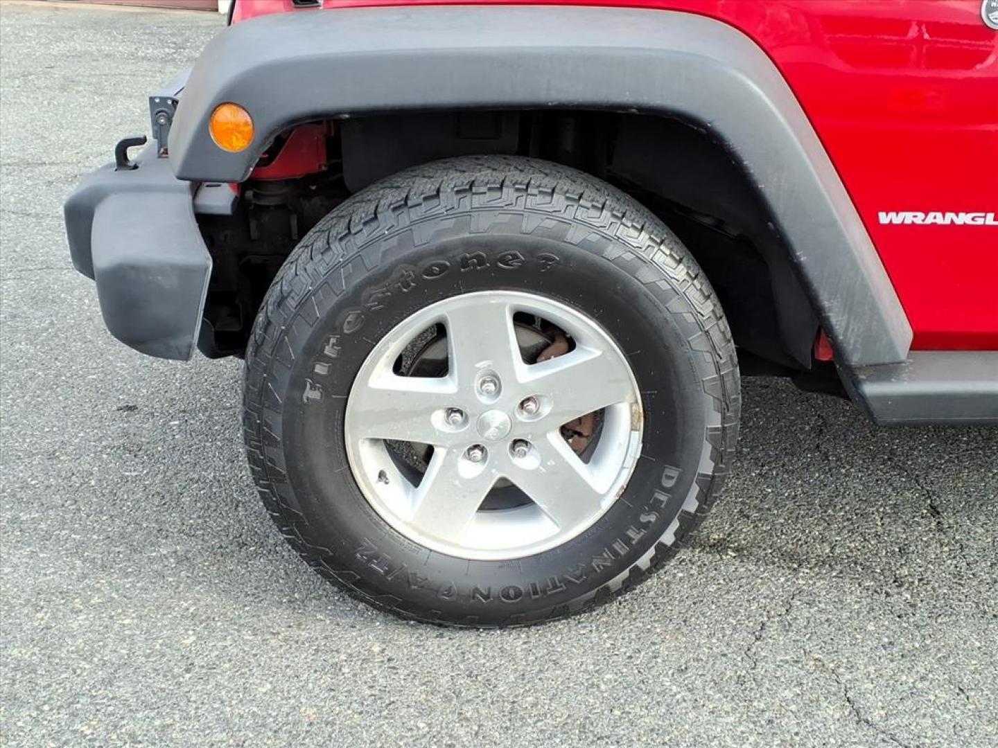 2007 Flame Red Clearcoat Jeep Wrangler Rubicon (1J4GA64187L) with an 3.8L 6 Cylinder Sequential-Port F.I. engine, V6 AT 4X4 transmission, located at 50 Eastern Blvd., Essex, MD, 21221, (410) 686-3444, 39.304367, -76.484947 - Photo#8