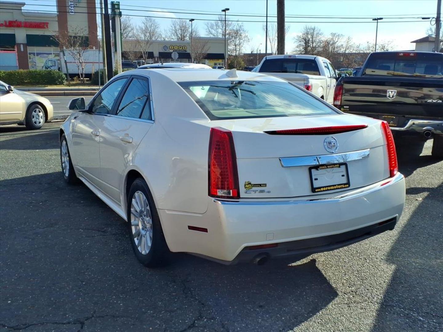 2013 White Diamond Tricoat Cadillac CTS 3.0L Luxury (1G6DH5E57D0) with an 3.0L 6 Cylinder Fuel Injected engine, V6AWD transmission, located at 50 Eastern Blvd., Essex, MD, 21221, (410) 686-3444, 39.304367, -76.484947 - Photo#2
