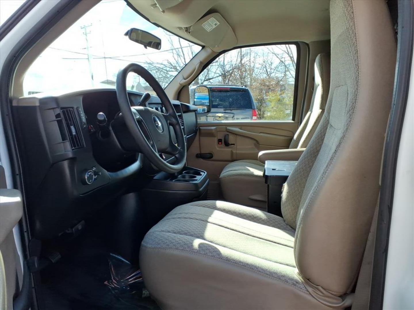 2009 Summit White Chevrolet Express 1500 (1GCFG15X191) with an 4.3L 6 Cylinder Fuel Injected engine, V8 transmission, located at 50 Eastern Blvd., Essex, MD, 21221, (410) 686-3444, 39.304367, -76.484947 - Photo#10