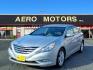 2013 Radiant Silver Hyundai SONATA Limited (5NPEC4AC5DH) with an 2.4L 4 Cylinder Fuel Injected engine, 4CYL transmission, located at 50 Eastern Blvd., Essex, MD, 21221, (410) 686-3444, 39.304367, -76.484947 - Photo#0