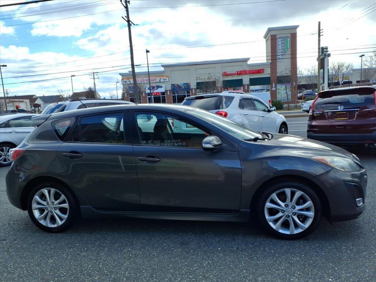 2010 Graphite Mica Mazda Mazda3 s Sport (JM1BL1H63A1) with an 2.5L 4 Cylinder Sequential-Port F.I. engine, 5SP transmission, located at 50 Eastern Blvd., Essex, MD, 21221, (410) 686-3444, 39.304367, -76.484947 - Photo#5