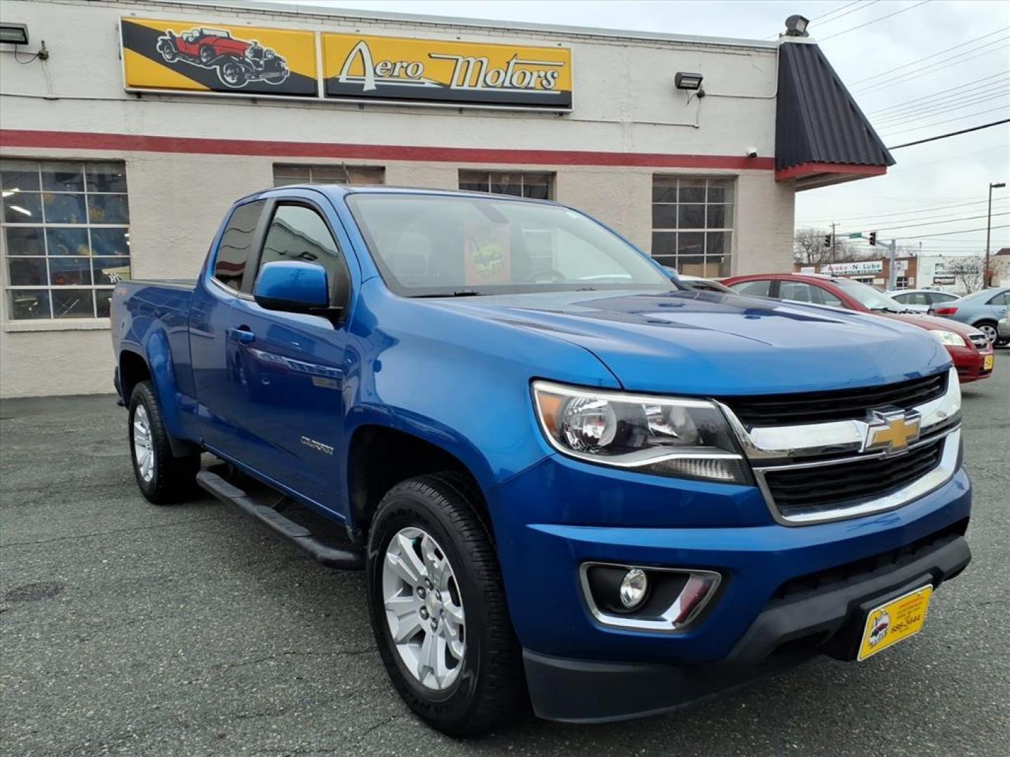 2018 Blue Chevrolet Colorado LT (1GCHTCEN2J1) with an 3.6L 6 Cylinder Fuel Injected engine, 4WD V6 transmission, located at 50 Eastern Blvd., Essex, MD, 21221, (410) 686-3444, 39.304367, -76.484947 - Photo#6