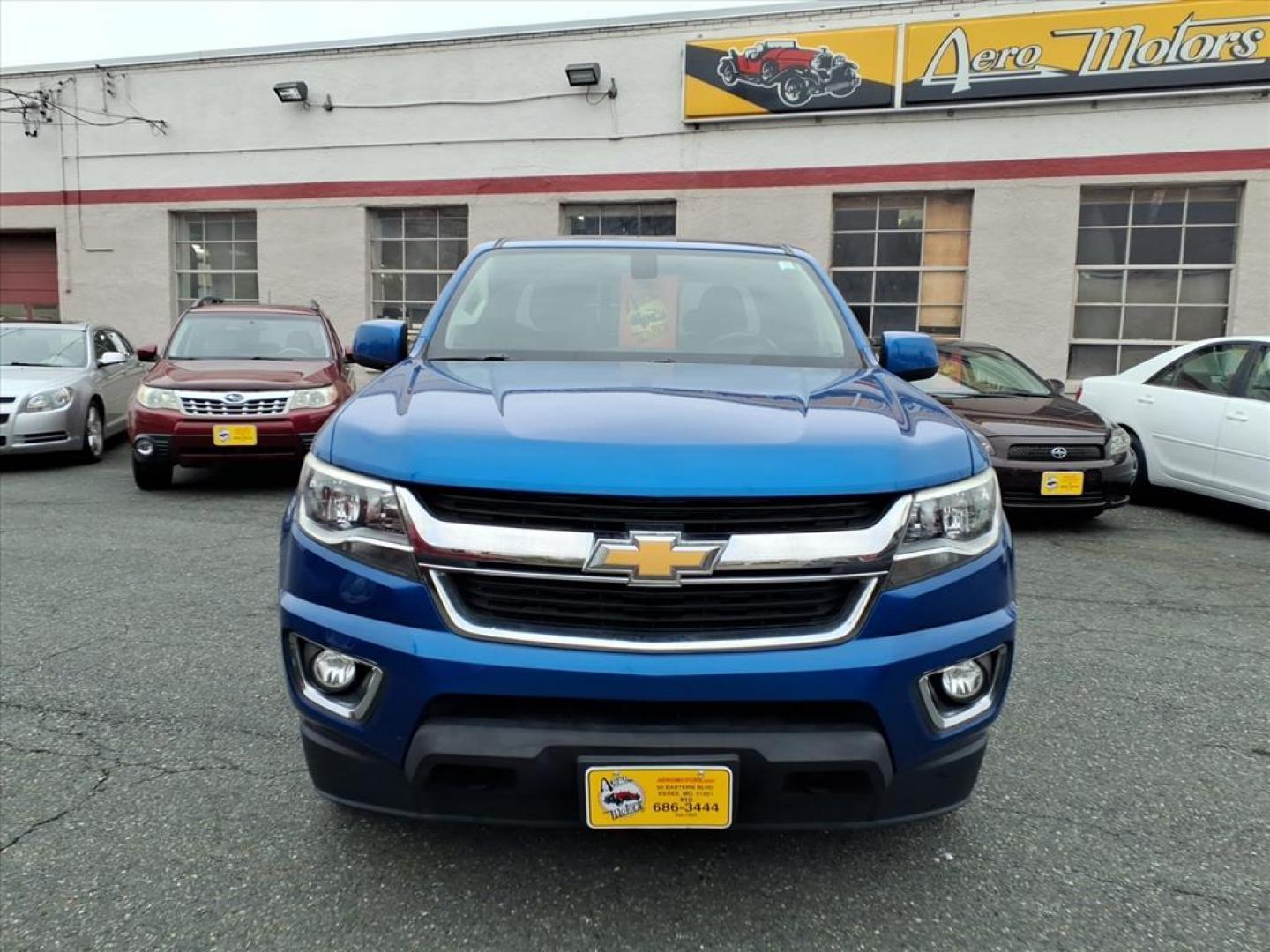 2018 Blue Chevrolet Colorado LT (1GCHTCEN2J1) with an 3.6L 6 Cylinder Fuel Injected engine, 4WD V6 transmission, located at 50 Eastern Blvd., Essex, MD, 21221, (410) 686-3444, 39.304367, -76.484947 - Photo#7