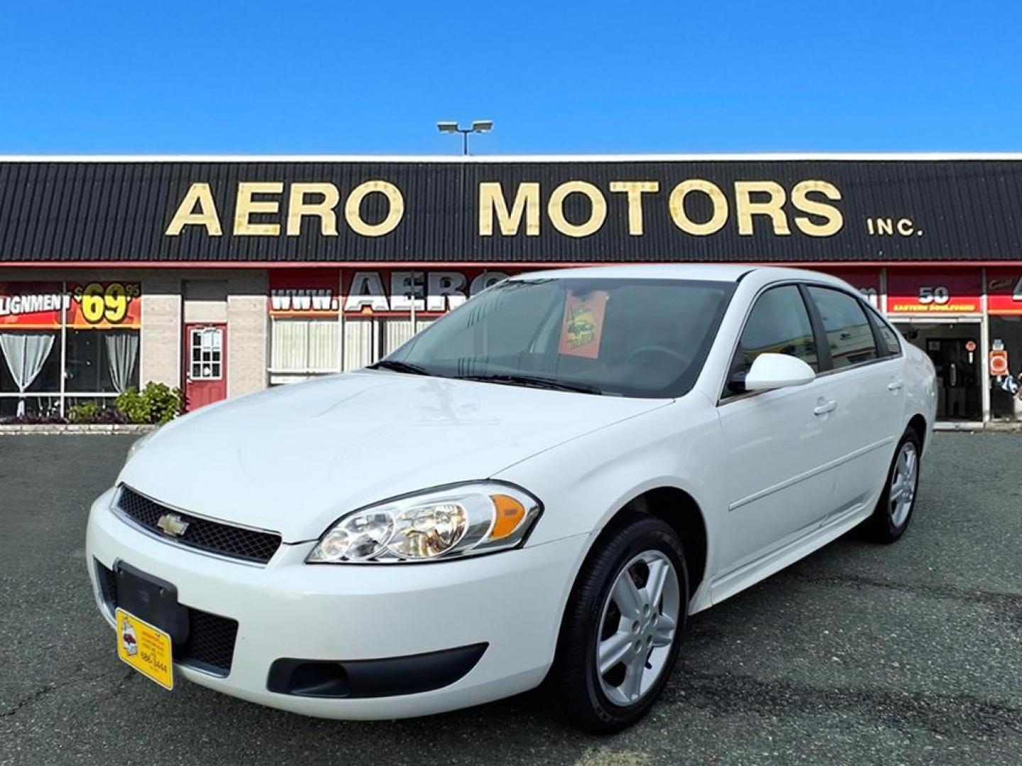 2013 Summit White Chevrolet Impala Unmarked Police (2G1WD5E30D1) with an 3.6L 3.6L Flex Fuel V6 302hp 262ft. lbs. Fuel Injected engine, 6-Speed Automatic w/Overdrive transmission, located at 50 Eastern Blvd., Essex, MD, 21221, (410) 686-3444, 39.304367, -76.484947 - Photo#0