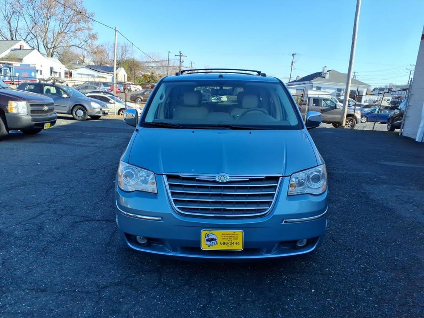 2010 Blue Chrysler Town and Country Limited (2A4RR6DX6AR) with an 4.0L 6 Cylinder Sequential-Port F.I. engine, AT V6 transmission, located at 50 Eastern Blvd., Essex, MD, 21221, (410) 686-3444, 39.304367, -76.484947 - Photo#8