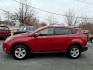 2013 Barcelona Red Metallic Toyota RAV4 XLE (JTMRFREV7DD) with an 2.5L 4 Cylinder Sequential Fuel Injection engine, Automatic transmission, located at 50 Eastern Blvd., Essex, MD, 21221, (410) 686-3444, 39.304367, -76.484947 - Photo#1