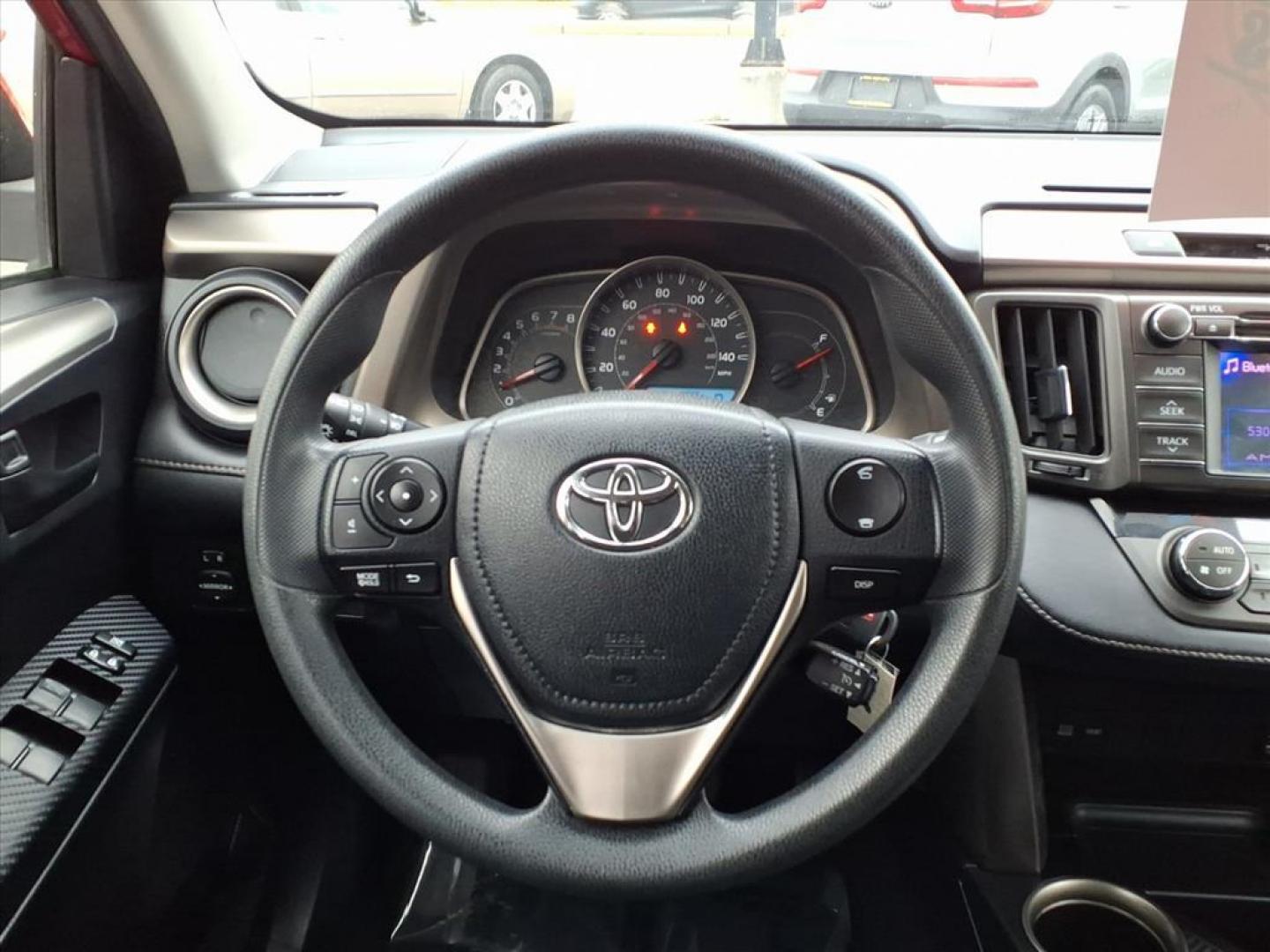 2013 Barcelona Red Metallic Toyota RAV4 XLE (JTMRFREV7DD) with an 2.5L 4 Cylinder Sequential Fuel Injection engine, Automatic transmission, located at 50 Eastern Blvd., Essex, MD, 21221, (410) 686-3444, 39.304367, -76.484947 - Photo#13