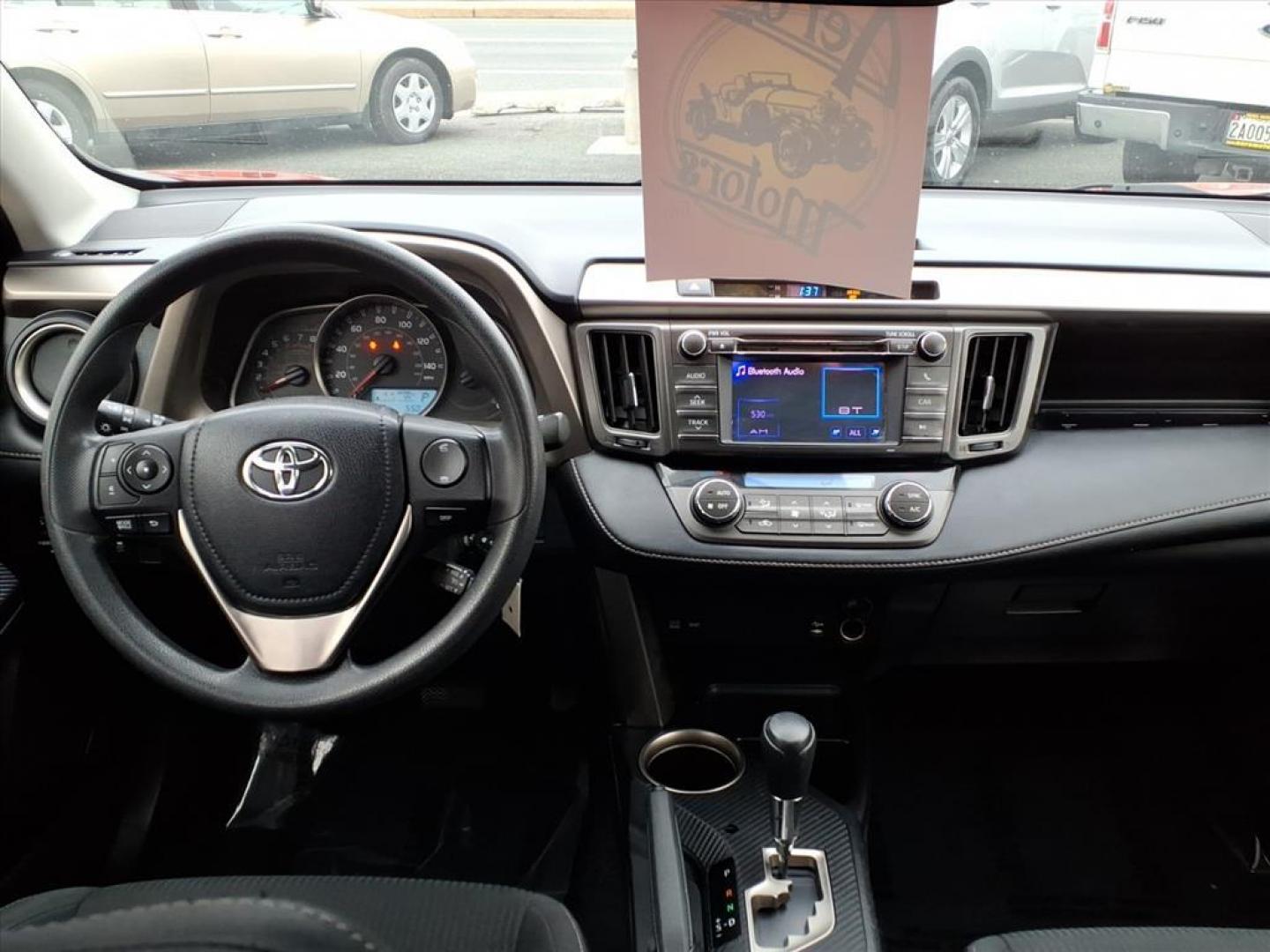 2013 Barcelona Red Metallic Toyota RAV4 XLE (JTMRFREV7DD) with an 2.5L 4 Cylinder Sequential Fuel Injection engine, Automatic transmission, located at 50 Eastern Blvd., Essex, MD, 21221, (410) 686-3444, 39.304367, -76.484947 - Photo#14