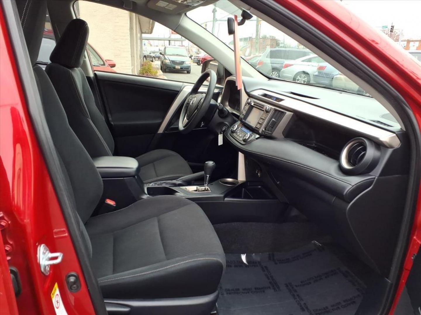 2013 Barcelona Red Metallic Toyota RAV4 XLE (JTMRFREV7DD) with an 2.5L 4 Cylinder Sequential Fuel Injection engine, Automatic transmission, located at 50 Eastern Blvd., Essex, MD, 21221, (410) 686-3444, 39.304367, -76.484947 - Photo#17