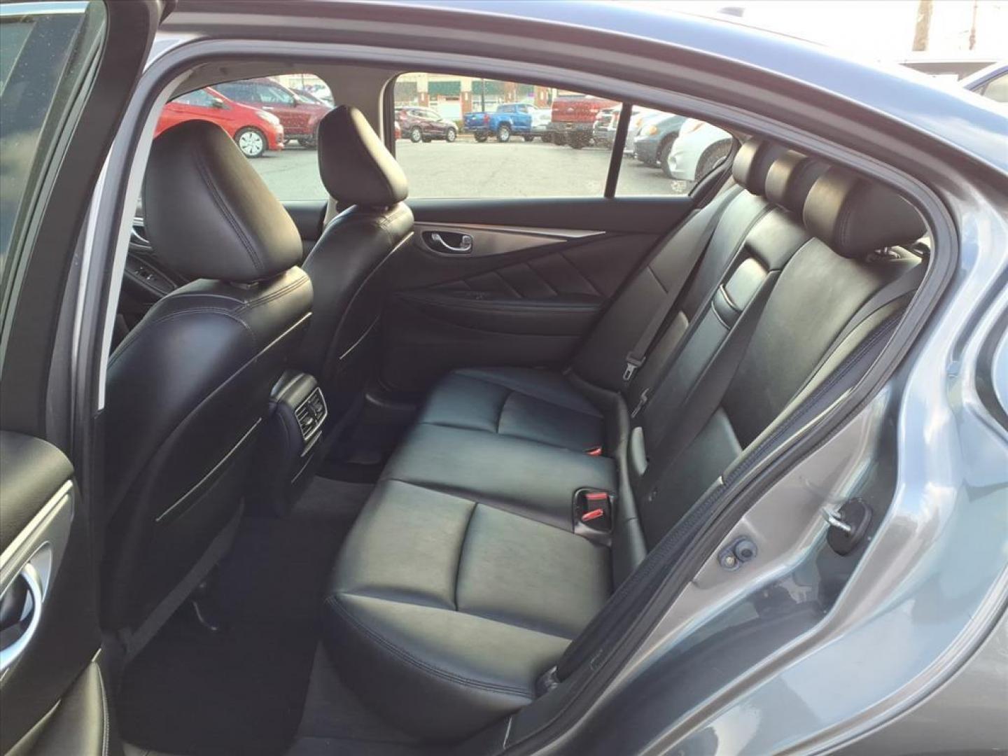 2014 Graphite Shadow INFINITI Q50 Premium (JN1BV7AR9EM) with an 3.7L 6 Cylinder Sequential-Port F.I. engine, ATV6 transmission, located at 50 Eastern Blvd., Essex, MD, 21221, (410) 686-3444, 39.304367, -76.484947 - Photo#11