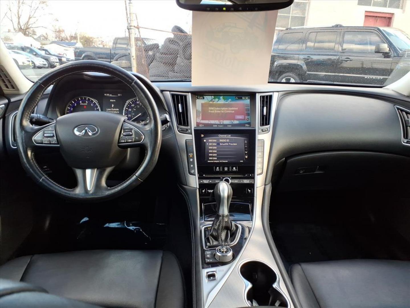 2014 Graphite Shadow INFINITI Q50 Premium (JN1BV7AR9EM) with an 3.7L 6 Cylinder Sequential-Port F.I. engine, ATV6 transmission, located at 50 Eastern Blvd., Essex, MD, 21221, (410) 686-3444, 39.304367, -76.484947 - Photo#13