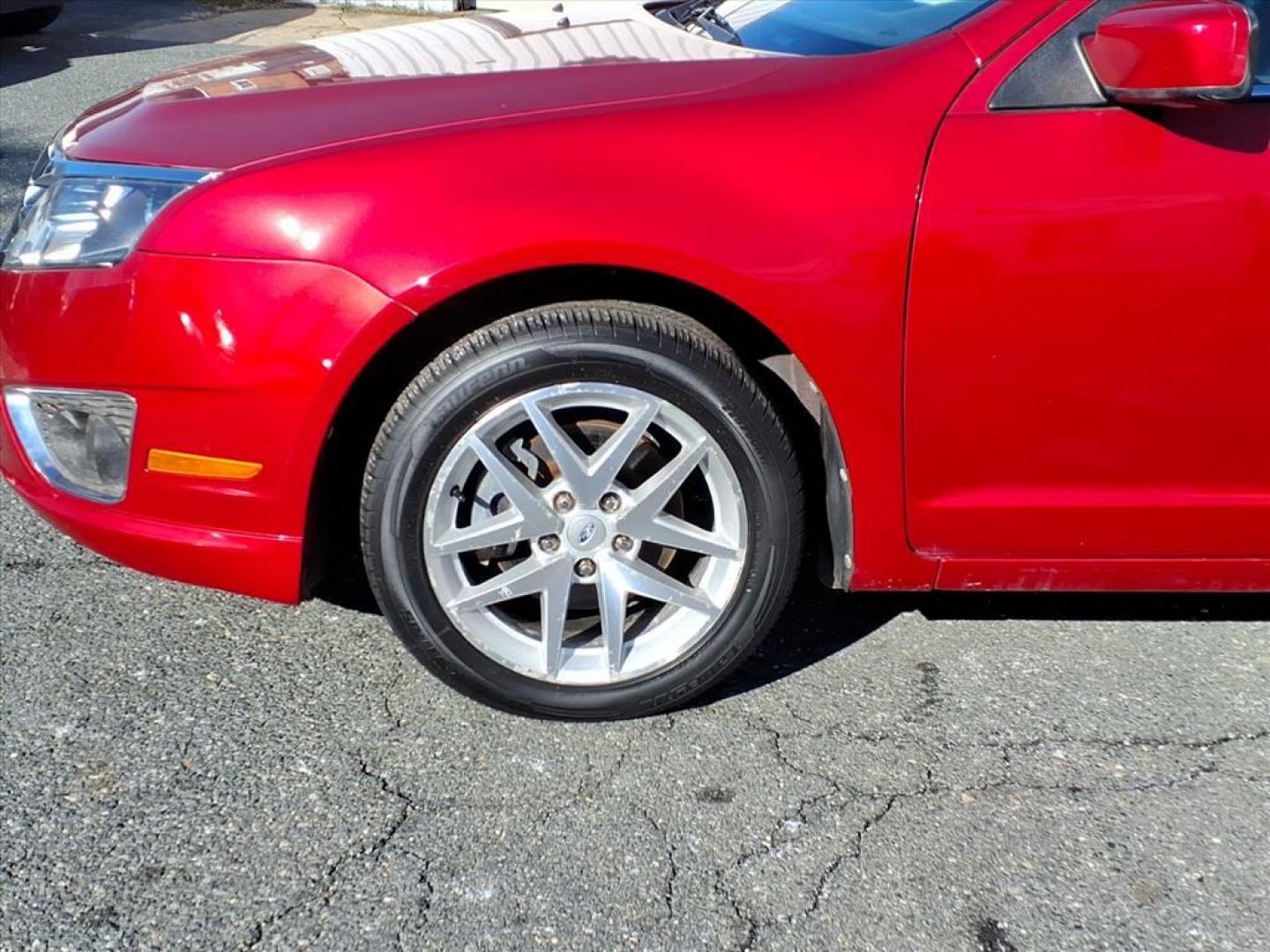 2012 Red Ford Fusion SEL (3FAHP0JA5CR) with an 2.5L 4 Cylinder Sequential-Port F.I. engine, Automatic transmission, located at 50 Eastern Blvd., Essex, MD, 21221, (410) 686-3444, 39.304367, -76.484947 - Photo#8