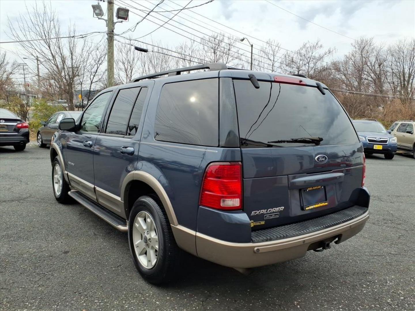 2004 Medium Wedgewood Blue Clearcoat Ford Explorer Eddie Bauer (1FMDU74K14U) with an 4.0L 6 Cylinder Fuel Injected engine, Automatic transmission, located at 50 Eastern Blvd., Essex, MD, 21221, (410) 686-3444, 39.304367, -76.484947 - Photo#2