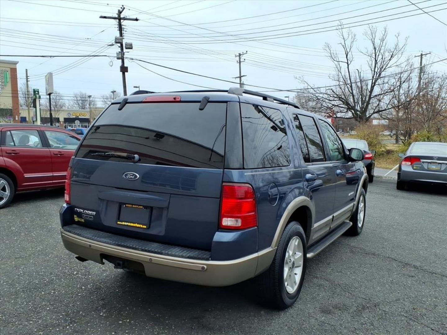 2004 Medium Wedgewood Blue Clearcoat Ford Explorer Eddie Bauer (1FMDU74K14U) with an 4.0L 6 Cylinder Fuel Injected engine, Automatic transmission, located at 50 Eastern Blvd., Essex, MD, 21221, (410) 686-3444, 39.304367, -76.484947 - Photo#5