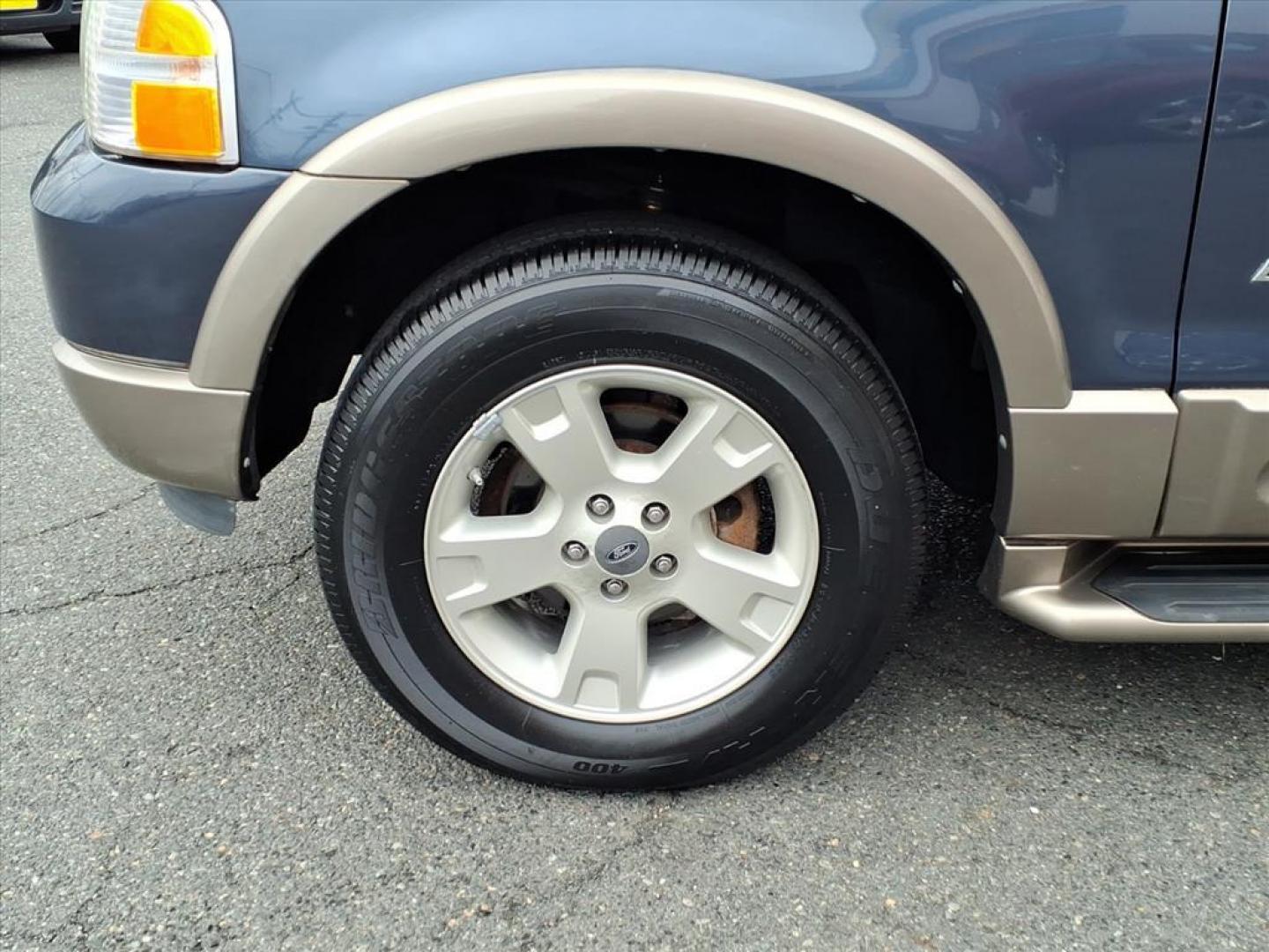 2004 Medium Wedgewood Blue Clearcoat Ford Explorer Eddie Bauer (1FMDU74K14U) with an 4.0L 6 Cylinder Fuel Injected engine, Automatic transmission, located at 50 Eastern Blvd., Essex, MD, 21221, (410) 686-3444, 39.304367, -76.484947 - Photo#9