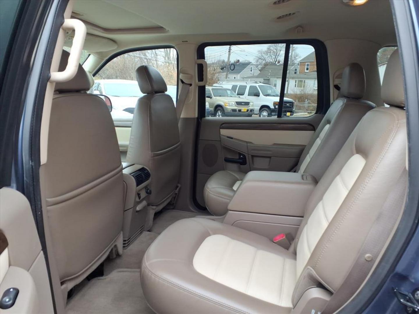 2004 Medium Wedgewood Blue Clearcoat Ford Explorer Eddie Bauer (1FMDU74K14U) with an 4.0L 6 Cylinder Fuel Injected engine, Automatic transmission, located at 50 Eastern Blvd., Essex, MD, 21221, (410) 686-3444, 39.304367, -76.484947 - Photo#14