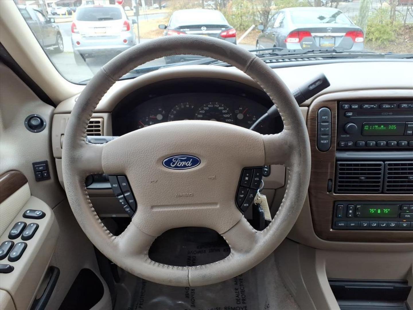 2004 Medium Wedgewood Blue Clearcoat Ford Explorer Eddie Bauer (1FMDU74K14U) with an 4.0L 6 Cylinder Fuel Injected engine, Automatic transmission, located at 50 Eastern Blvd., Essex, MD, 21221, (410) 686-3444, 39.304367, -76.484947 - Photo#15