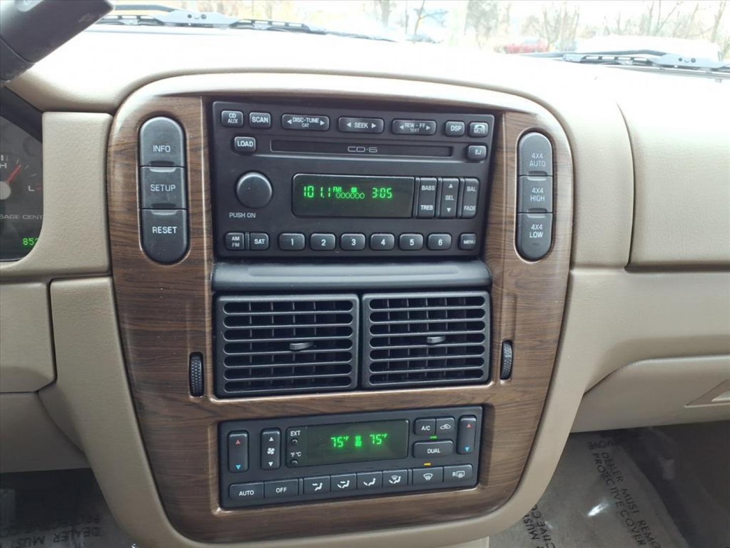 2004 Medium Wedgewood Blue Clearcoat Ford Explorer Eddie Bauer (1FMDU74K14U) with an 4.0L 6 Cylinder Fuel Injected engine, Automatic transmission, located at 50 Eastern Blvd., Essex, MD, 21221, (410) 686-3444, 39.304367, -76.484947 - Photo#19