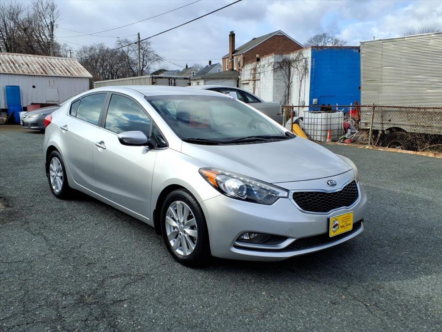 2015 Bright Silver Kia Forte EX (KNAFX4A84F5) with an 2.0L 4 Cylinder Fuel Injected engine, Automatic transmission, located at 50 Eastern Blvd., Essex, MD, 21221, (410) 686-3444, 39.304367, -76.484947 - Photo#6