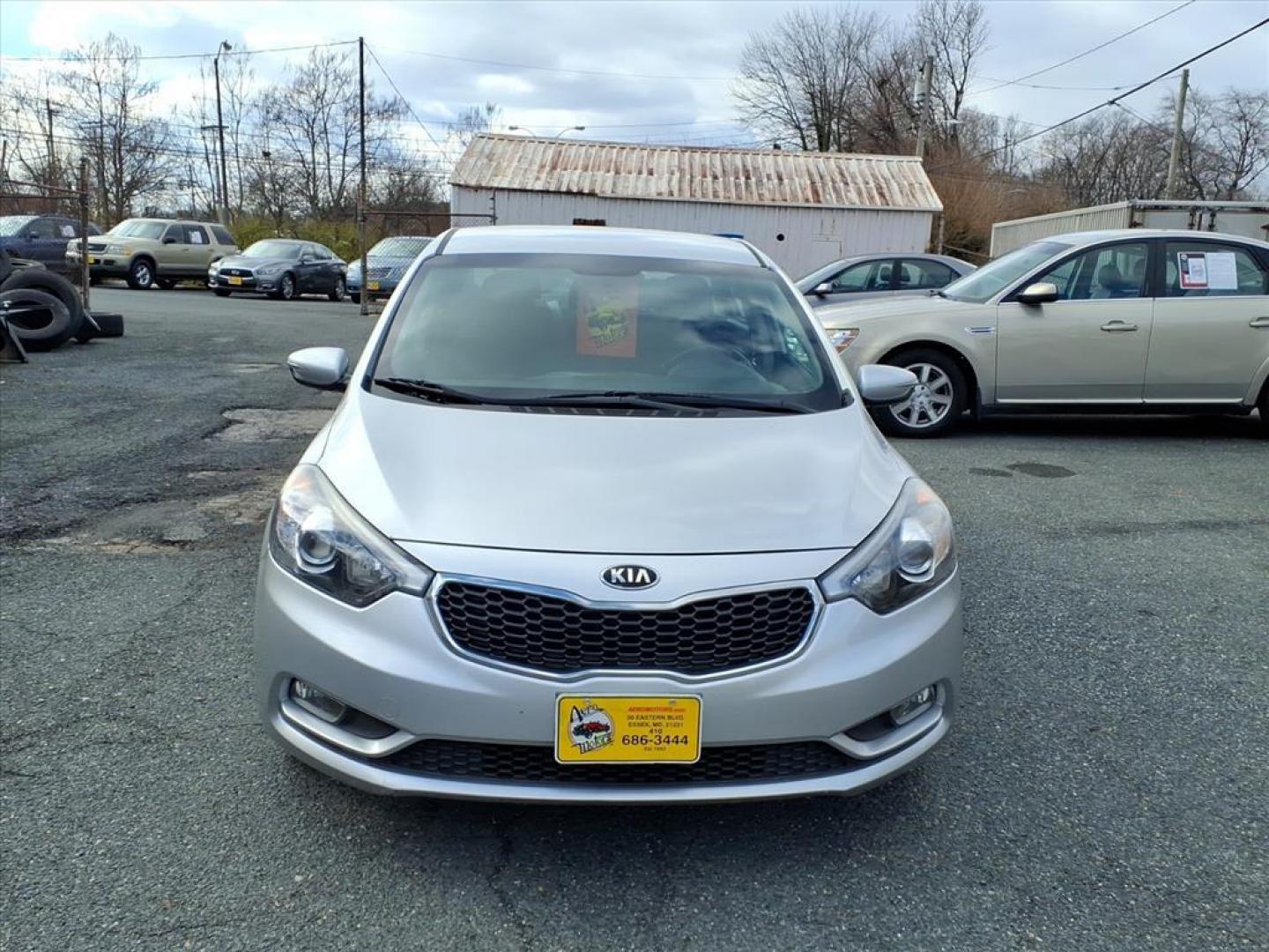 2015 Bright Silver Kia Forte EX (KNAFX4A84F5) with an 2.0L 4 Cylinder Fuel Injected engine, Automatic transmission, located at 50 Eastern Blvd., Essex, MD, 21221, (410) 686-3444, 39.304367, -76.484947 - Photo#7