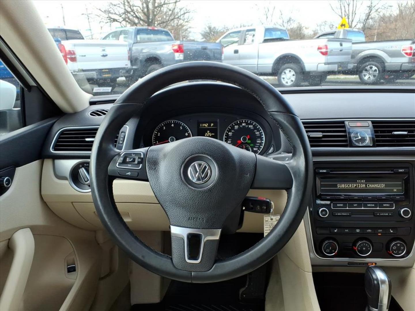 2014 Candy White Volkswagen Passat 1.8T Wolfsburg Edition (1VWAS7A30EC) with an 1.8L 1.8L Turbo I4 170hp 184ft. lbs. Turbocharged engine, 6-Speed Shiftable Automatic transmission, located at 50 Eastern Blvd., Essex, MD, 21221, (410) 686-3444, 39.304367, -76.484947 - Photo#13