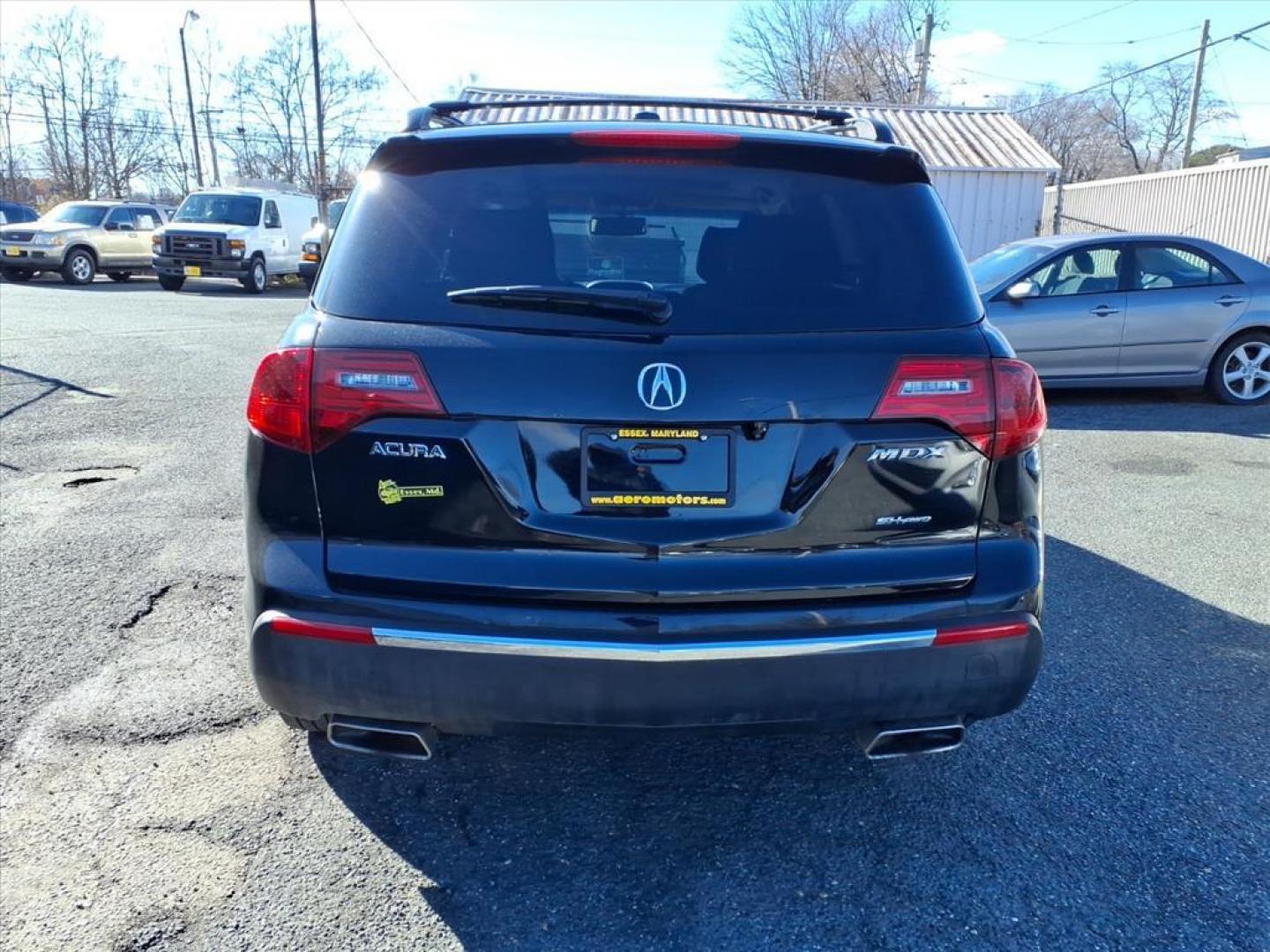 2011 Crystal Black Pearl Acura MDX SH-AWD (2HNYD2H2XBH) with an 3.7L 6 Cylinder Sequential-Port F.I. engine, ATV6 transmission, located at 50 Eastern Blvd., Essex, MD, 21221, (410) 686-3444, 39.304367, -76.484947 - Photo#2