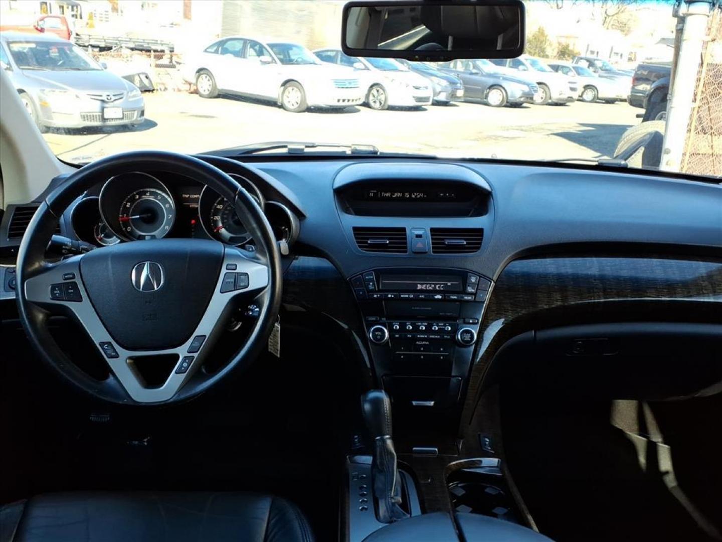 2011 Crystal Black Pearl Acura MDX SH-AWD (2HNYD2H2XBH) with an 3.7L 6 Cylinder Sequential-Port F.I. engine, ATV6 transmission, located at 50 Eastern Blvd., Essex, MD, 21221, (410) 686-3444, 39.304367, -76.484947 - Photo#12