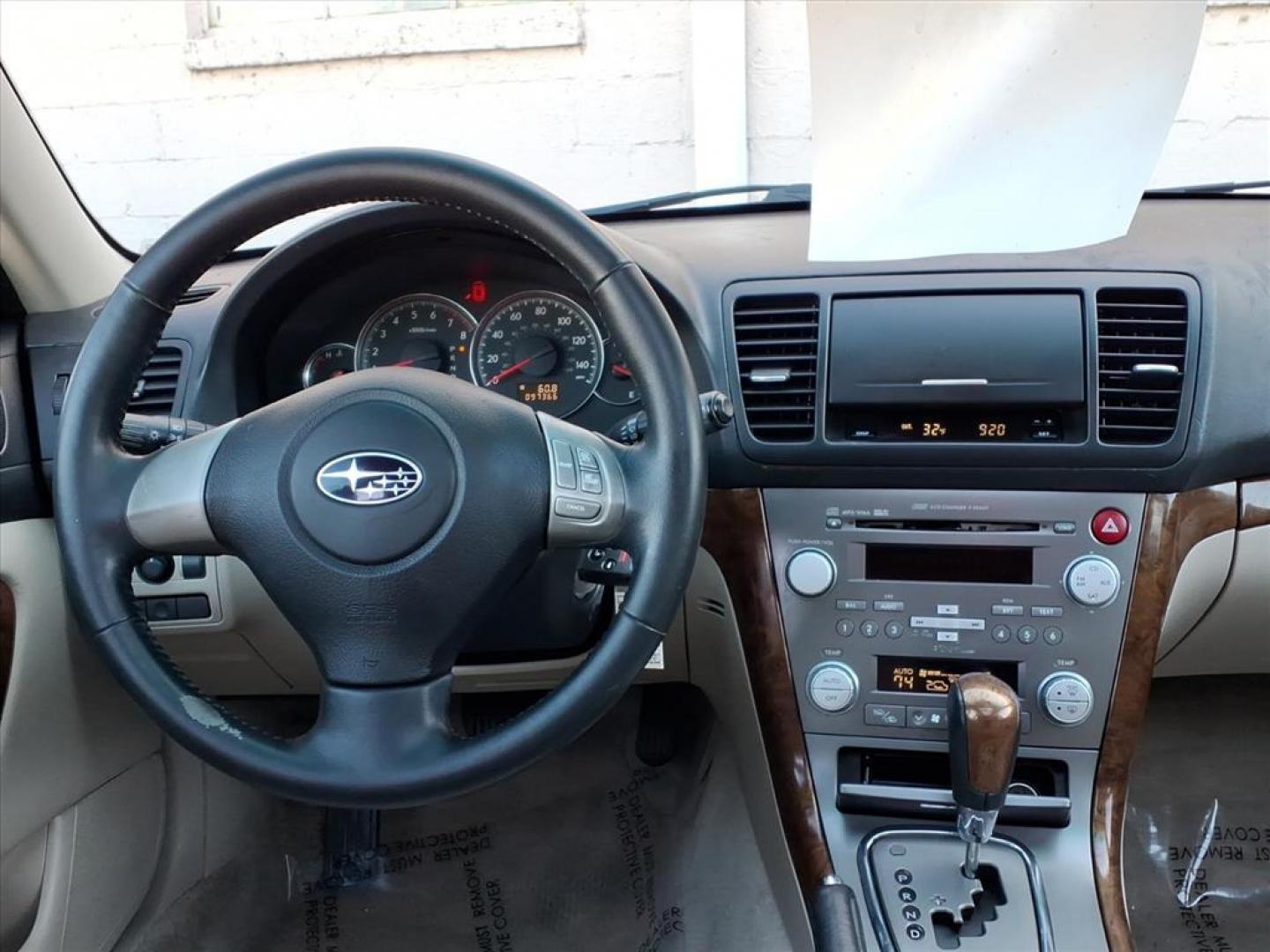 2008 Satin White Pearl Subaru Outback 2.5i Limited (4S4BP62C087) with an 2.5L 2.5L H4 170hp 170ft. lbs. Sequential-Port F.I. engine, 4-Speed Automatic with Sportshift Manual 4A transmission, located at 50 Eastern Blvd., Essex, MD, 21221, (410) 686-3444, 39.304367, -76.484947 - Photo#14