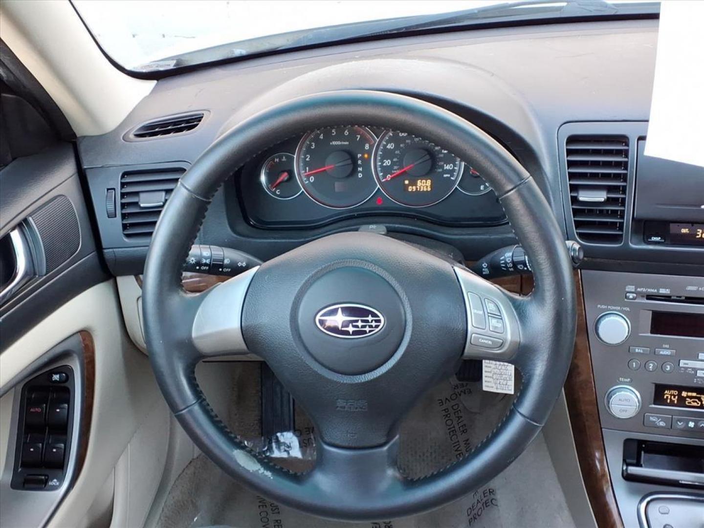 2008 Satin White Pearl Subaru Outback 2.5i Limited (4S4BP62C087) with an 2.5L 2.5L H4 170hp 170ft. lbs. Sequential-Port F.I. engine, 4-Speed Automatic with Sportshift Manual 4A transmission, located at 50 Eastern Blvd., Essex, MD, 21221, (410) 686-3444, 39.304367, -76.484947 - Photo#15