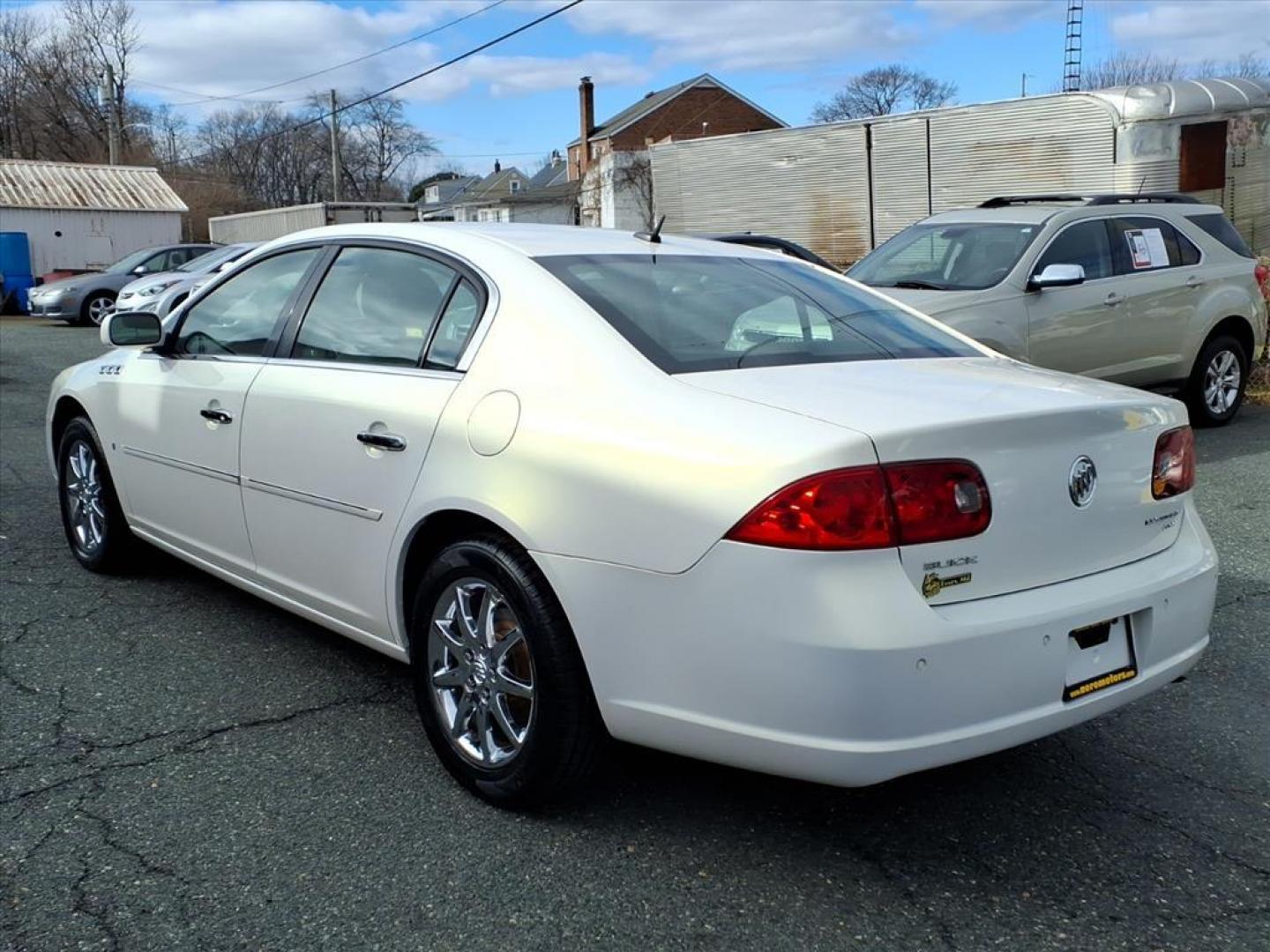 2007 White Opal Buick Lucerne CXL V6 (1G4HD57297U) with an 3.8L 6 Cylinder Sequential-Port F.I. engine, Automatic transmission, located at 50 Eastern Blvd., Essex, MD, 21221, (410) 686-3444, 39.304367, -76.484947 - Photo#2
