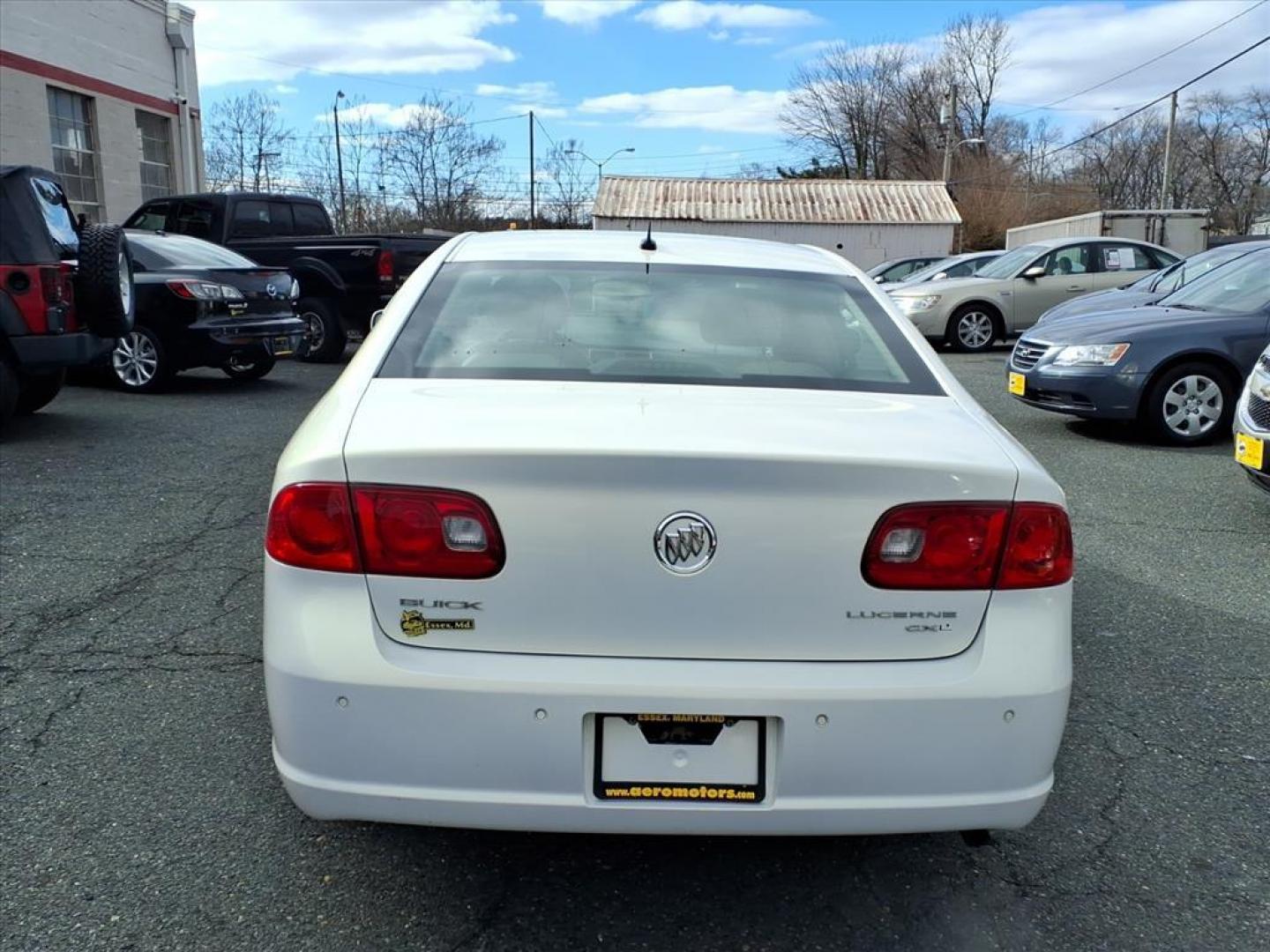 2007 White Opal Buick Lucerne CXL V6 (1G4HD57297U) with an 3.8L 6 Cylinder Sequential-Port F.I. engine, Automatic transmission, located at 50 Eastern Blvd., Essex, MD, 21221, (410) 686-3444, 39.304367, -76.484947 - Photo#3