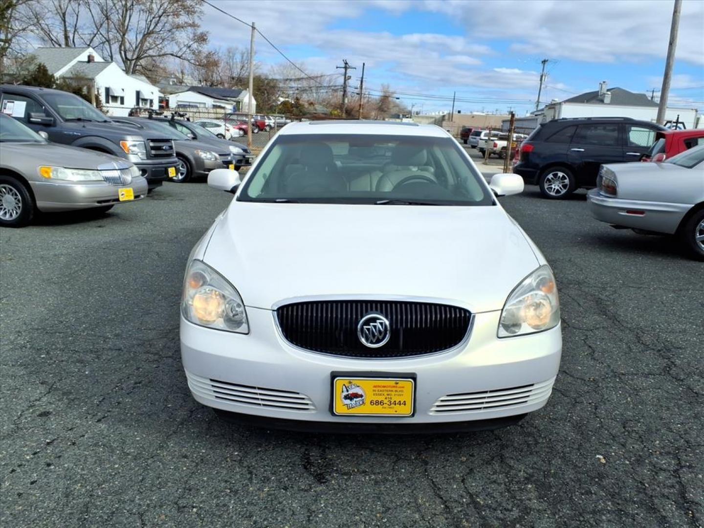 2007 White Opal Buick Lucerne CXL V6 (1G4HD57297U) with an 3.8L 6 Cylinder Sequential-Port F.I. engine, Automatic transmission, located at 50 Eastern Blvd., Essex, MD, 21221, (410) 686-3444, 39.304367, -76.484947 - Photo#7