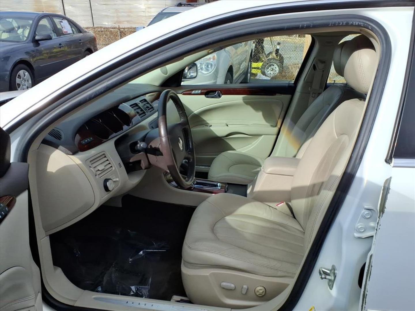 2007 White Opal Buick Lucerne CXL V6 (1G4HD57297U) with an 3.8L 6 Cylinder Sequential-Port F.I. engine, Automatic transmission, located at 50 Eastern Blvd., Essex, MD, 21221, (410) 686-3444, 39.304367, -76.484947 - Photo#11