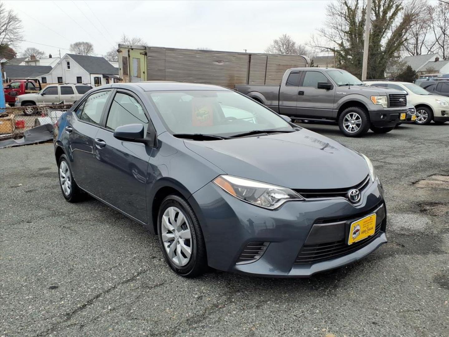 2016 Slate Metallic Toyota Corolla LE (2T1BURHE6GC) with an 1.8L 1.8L I4 132hp 128ft. lbs. Sequential-Port F.I. engine, CVT transmission, located at 50 Eastern Blvd., Essex, MD, 21221, (410) 686-3444, 39.304367, -76.484947 - Photo#6