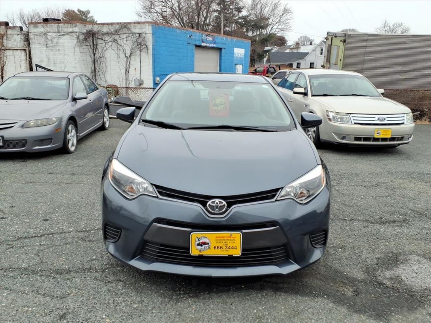 2016 Slate Metallic Toyota Corolla LE (2T1BURHE6GC) with an 1.8L 1.8L I4 132hp 128ft. lbs. Sequential-Port F.I. engine, CVT transmission, located at 50 Eastern Blvd., Essex, MD, 21221, (410) 686-3444, 39.304367, -76.484947 - Photo#7