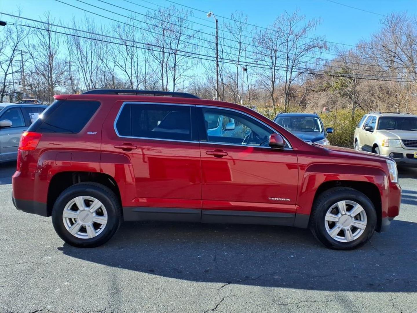 2014 Crystal Red Tintcoat GMC Terrain SLT-1 (2GKFLXE3XE6) with an 3.6L 6 Cylinder Fuel Injected engine, ATAWD transmission, located at 50 Eastern Blvd., Essex, MD, 21221, (410) 686-3444, 39.304367, -76.484947 - Photo#5